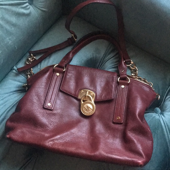 Michael Kors Handbags - Michael Kors Purse in Buttery Soft Burgundy